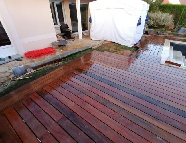Constructeur de terrasse en bois exotique Romery 51480 ( 51 secteur Marne )