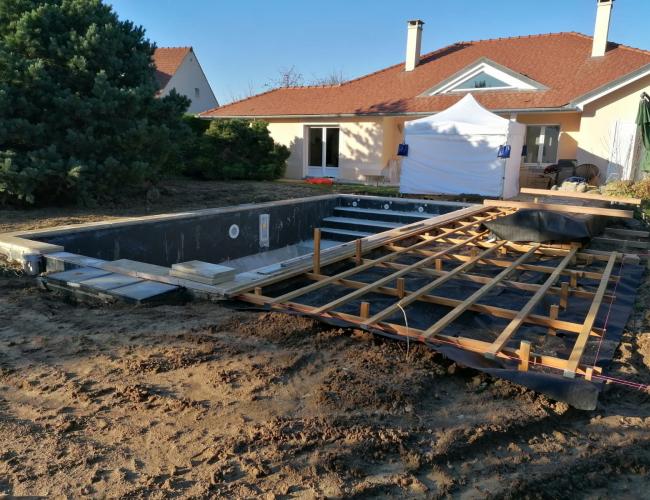 Constructeur de terrasse en bois exotique Sermiers 51500 ( 51 secteur Marne ).